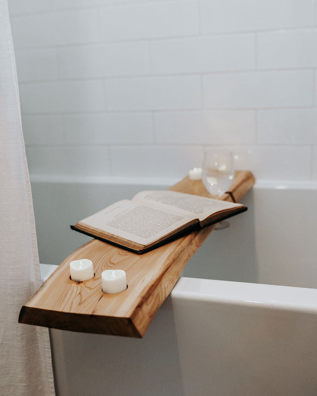 Elm Bathtub Tray